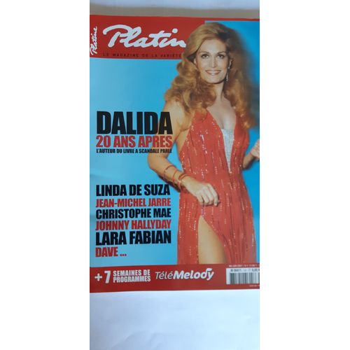 Platine Dalida Et Nos Tendres Annees
