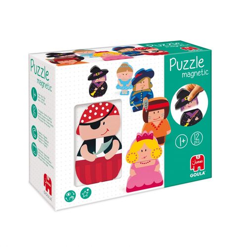 Goula Puzzle Personnages Magnétiques