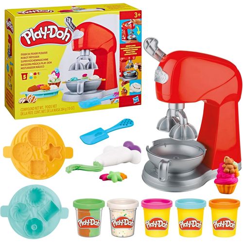 Kitchen Creations, Robot Pâtissier, Pâte À Modeler Avec Accessoires De Cuisine Factices, Loisir Créatif Pour Enfants