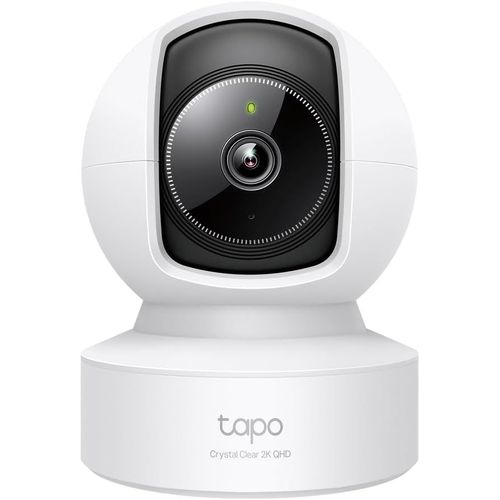 GOUTS ET COULEURSCaméra Surveillance Wifi/Ethernet Intérieure 2K+(4Mp) C222, Détection De Personne, Audio Bidirectionnel, Compatible Avec Alexa Et Google Assistant, Pour Bébé/Animaux