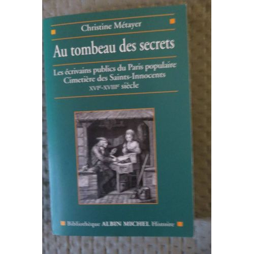 Au Tombeau Des Secrets Par Christine Métayer