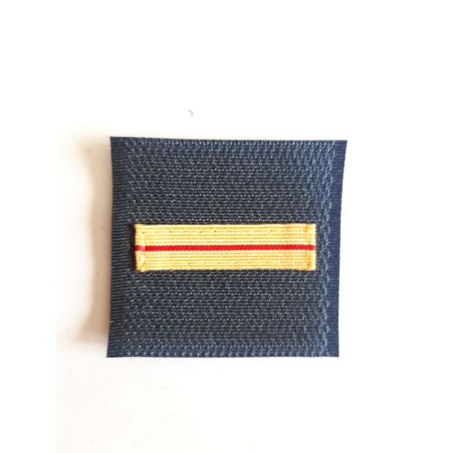Grade Velcro De Potrine Sur Fond Bleu Grade Adjudant-Chef Armée De L'air