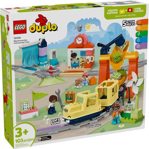 LEGO DUPLO - Le grand train communautaire interactif - 10428