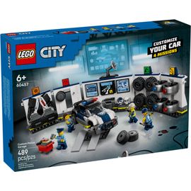 LEGO City - Le garage de personnalisation des voitures de police - 60457