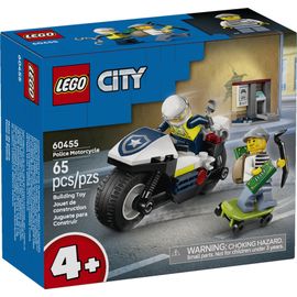 LEGO City - La course-poursuite en moto de police - 60455