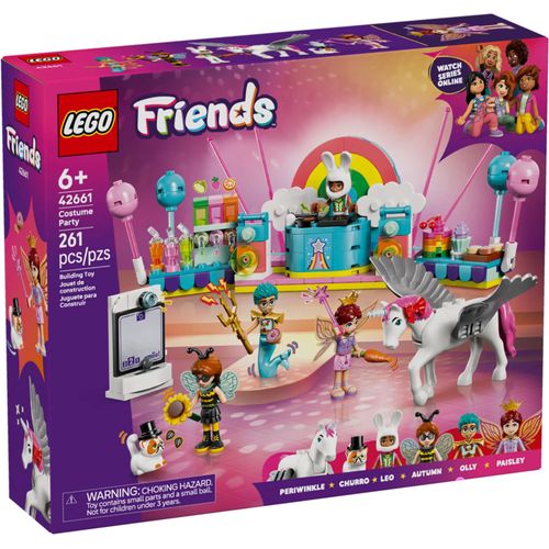 LEGO Friends - Soirée déguisée avec une licorne et une fée - 42661
