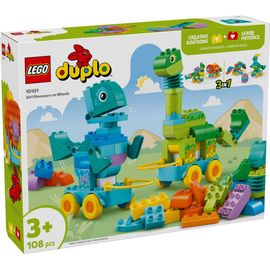 LEGO DUPLO - 3in1 Dinosaurs on Wheels - 10451