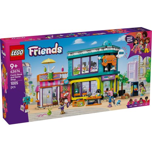LEGO Friends - La boutique de BD et de jeux - 42674