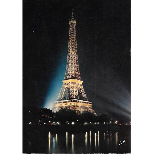 Carte Postale Paris En Flânant / La Tour Eiffel Illuminée