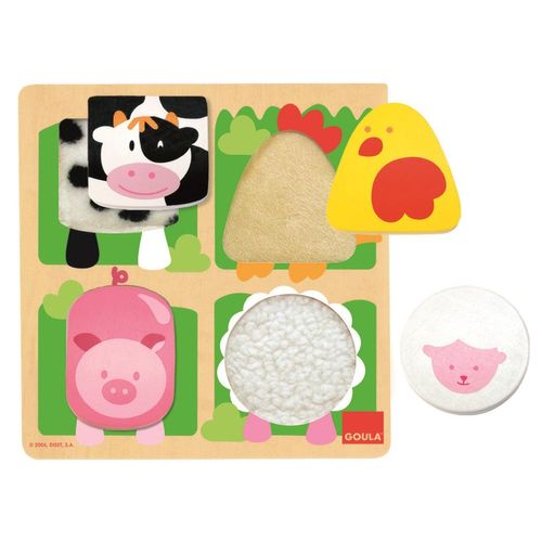 Goula Puzzle Ferme / Étoffe