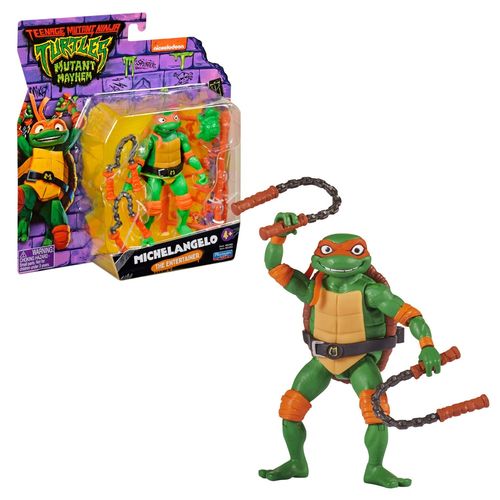 Movie 2023 Tortues Ninja - Figurine Articulée 12 Cm - Michelangelo