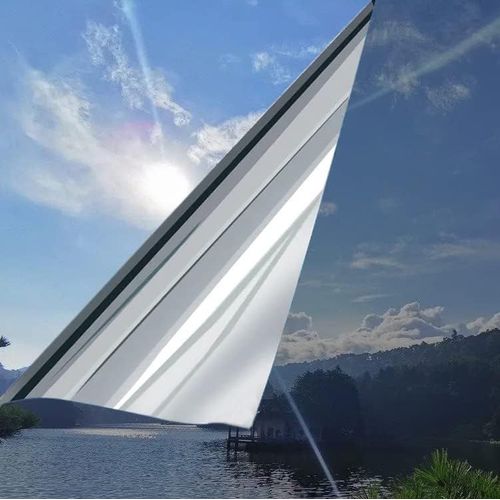 Film Solaire fenêtre,Film Miroir Autocollant, 99% de Protection UV Film Solaire, Film Anti-Regards fenêtre pour Maison Salle de Bain ou Bureau Salon, Argent, 60 x 200 cm