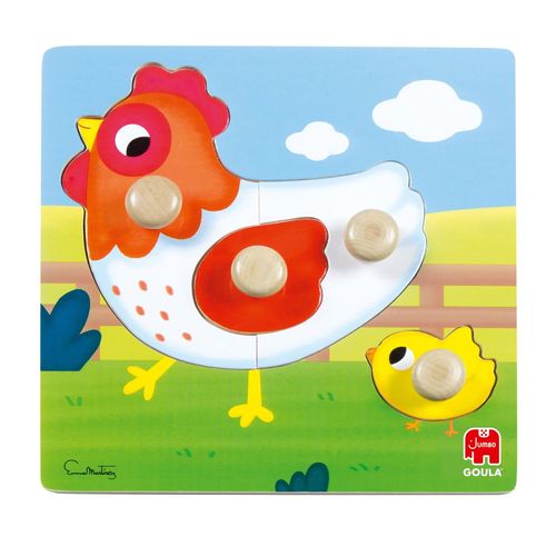 Goula Puzzle Poule(22x22cm)
