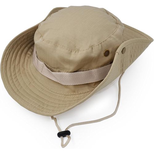 Chapeau De Soleil À Large Bord Extérieur, Style D¿Armée De Combat Classique Jungle Chapeau De Soleil Pour Pêche,Chasse,Camping