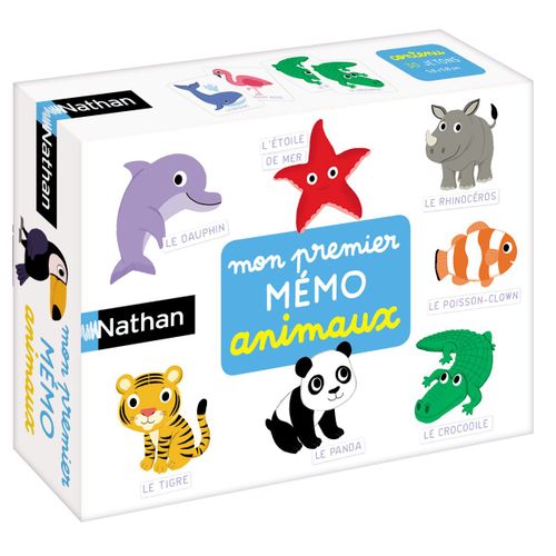 Classic_Games_Nathan Mon Premier Mémo Animaux