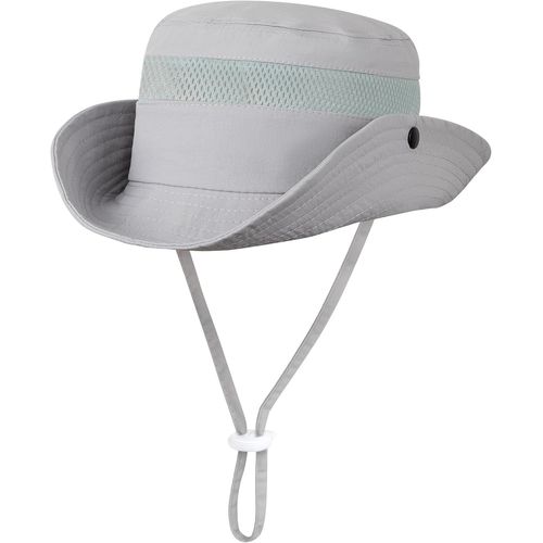 Bob Enfant, Chapeau Soleil Large Bord Anti-Uv, Respirant Chapeau De Pêcheur Pour Filles Garçons 4-8 Ans