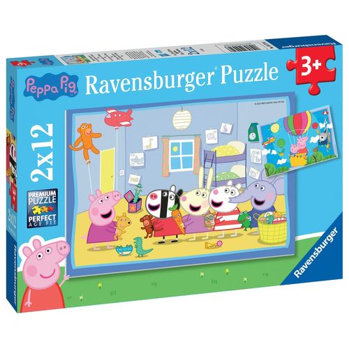 Puzzle Puzzles 2x12 P - Les Aventures De Peppa Pig