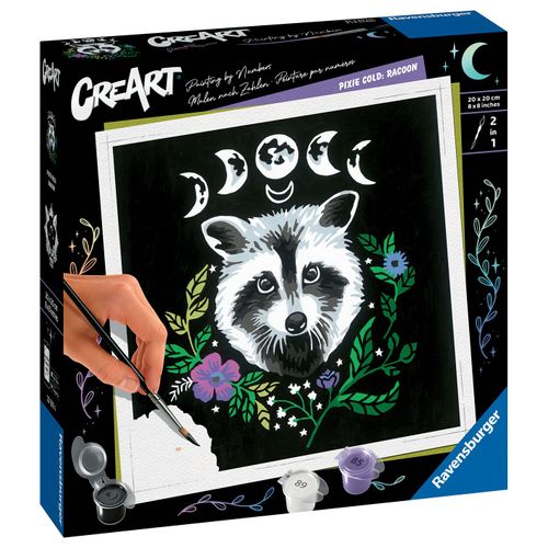 Artistique Creart - 20x20 Cm - Raton Laveur / Pixie Cold Edition
