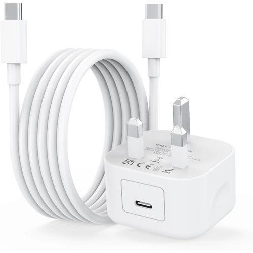 Shiba-Chargeur Usb C Pour Iphone 15 16, [Certifié Mfi] 20 W Pd Usb C Chargeur Rapide Avec Câble Usb C Vers Usb C De 6 Pieds Pour I[2