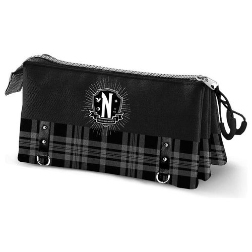 Wednesday - Trousse - Triple - Ripstop - Noir - Wednesday Chains