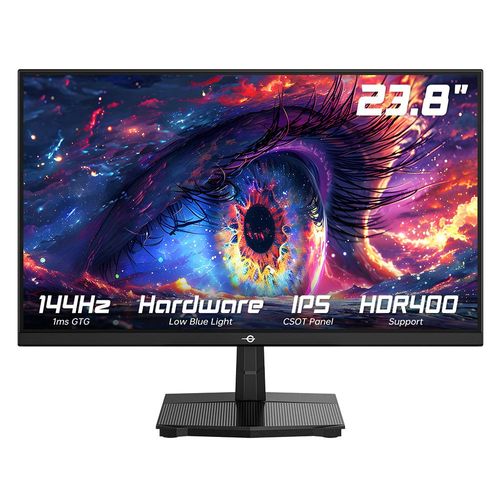 TITAN ARMY P2418C Écran, écran de bureau, écran plat 16:9 IPS FHD, résolution 1920 x 1080, taux de rafraîchissement 144 Hz