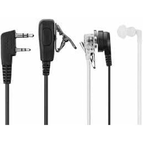 Retevis Oreillette Talkie Walkie 2 Broches Casque Écouteur Compatible avec Motorola CP040 DP1400 GP68 GP88 GP2000 GP300 CT150 Pro1150 XTN446 SP10 SP21 HYT TC-500 TC-600 Talkies Walkies