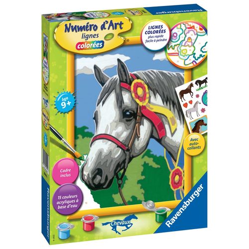 Artistique Numéro D'art - Moyen - Cheval À La Cocarde