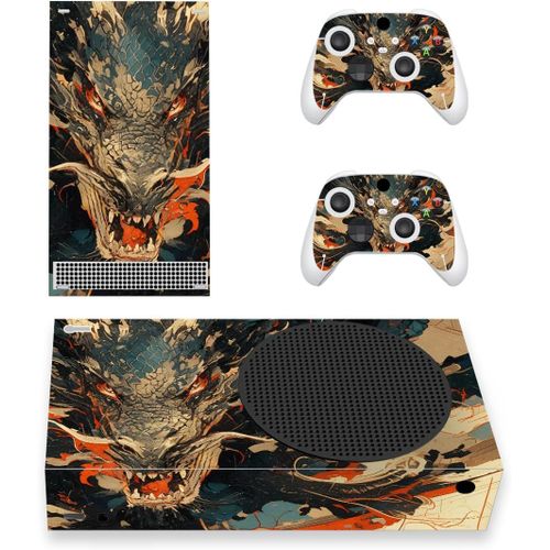 Shiba-Playvital Autocollant Protection Pour Xbox Series S Sticker Manette Skin Pour Xbox Series S Accessoires Console-Dragon Fureu[226]