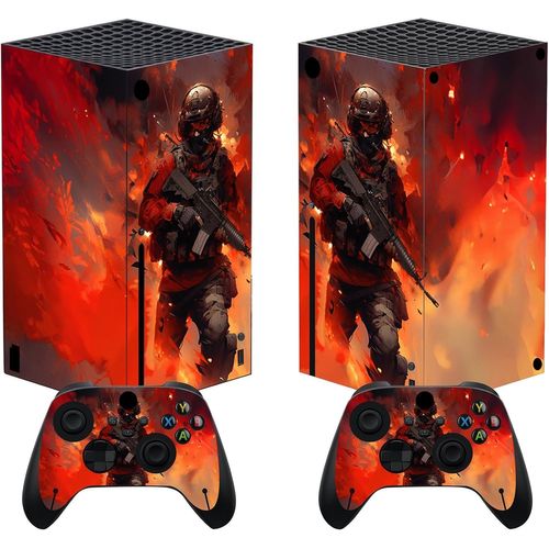Shiba-Playvital Stickers Manette Pour Xbox Series X,Autocollant Protection Pour Xbox Series X Console Accessoires Skin Habillages-[63]