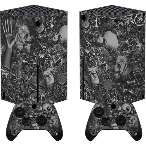 Shiba-Stickers Manette Pour Xbox Series X,Autocollant Protection Pour Xbox Series X Console Accessoires Skin Habillages-Épave Cybo[65]