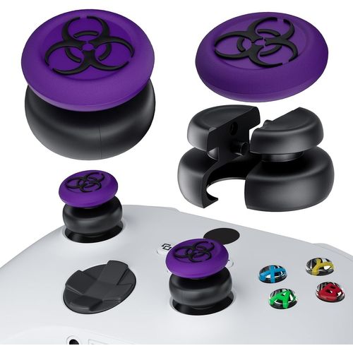 Shiba-Lot De 2 Rallonges De Joystick Et Coque En Silicone Pour Manette Xbox Series X/S Et Xbox One S/X (Bh Violet)[320]