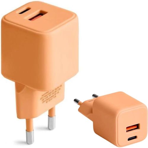 SHIBA-COLORUM Chargeur USB C USB A 30W Pêche - Fonction Charge Rapide et Technologie Power Delivery - Adaptateur USB avec Boîtier [4