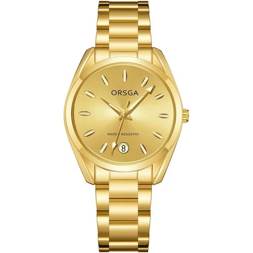 Shiba-Montre Femme Analogique Quartz Montre Bracelet Femme Acier Inoxydable Étanche Montre Femme Date Lumineux Mode Cadeau[131]