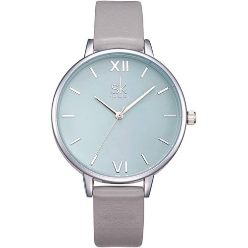 Shiba-Shengke Montre-Bracelet Tendance En Maille D¿Acier Étanche, Style Minimaliste, Pour Femmes[721]