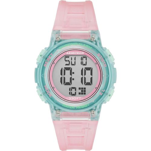 Shiba-Sport Women's Digital Chronograph Resin Strap Watch, 45/7086[761]
