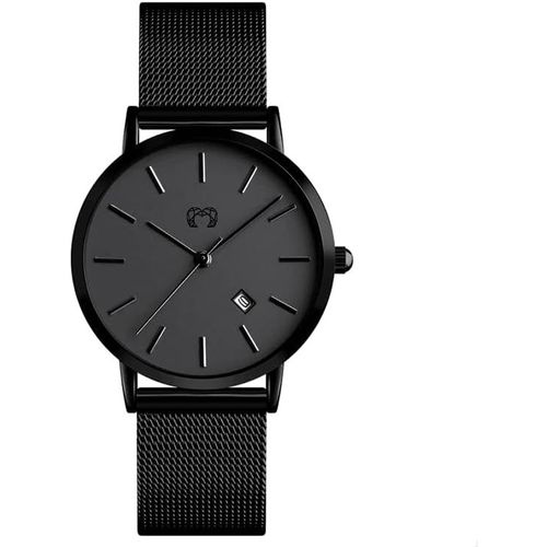 Shiba-Montre Pour Femme. Montre Pour Femme À Bracelet Avec Cadran Circulaire Et Date, Finition Sophistiquée Et Élégante. Montre Br[1