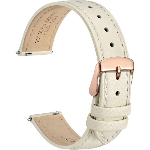 Shiba-Grace Bracelets De Montre, Cuir De Grain Supérieur, Libération Rapide, Bandes De Remplacement, Boucle En Acier Inoxydable, L[3