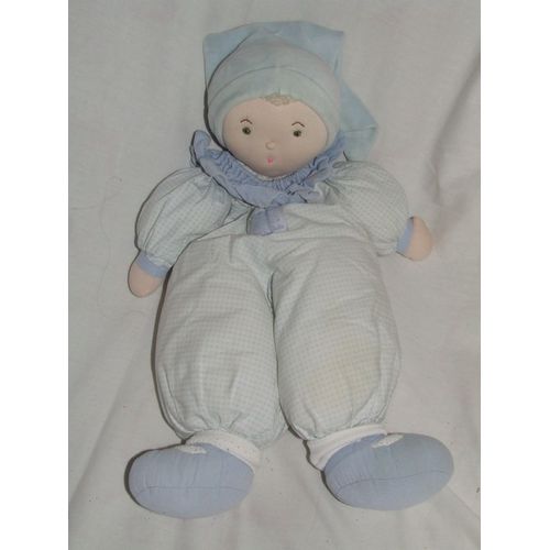 Poupee Moulin Roty Lutin Bleu 42 Cm
