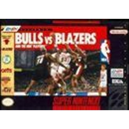 Bulls Vs Blazers And The Nba Playoffs Snes