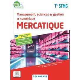 Mercatique Tle Stmg - Management, Sciences De Gestion Et Numérique