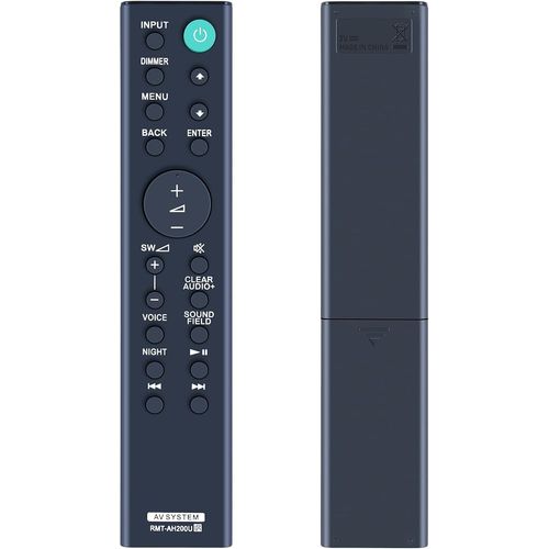 SHIBA-RMT-AH200U Télécommande audio de rechange pour barre de son Sony HT-CT390 SA-CT390 SA-WCT390 HT-RT3 HT-RT4 HT-RT40 SS-RT3 SS[1