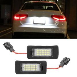 Lumière de plaque d'immatriculation LED adapté pour Audi A3 8P, A4