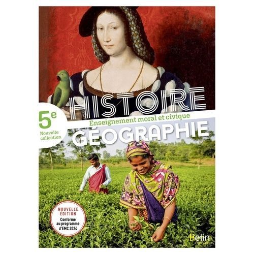 Histoire Géographie Emc 5e - Manuel