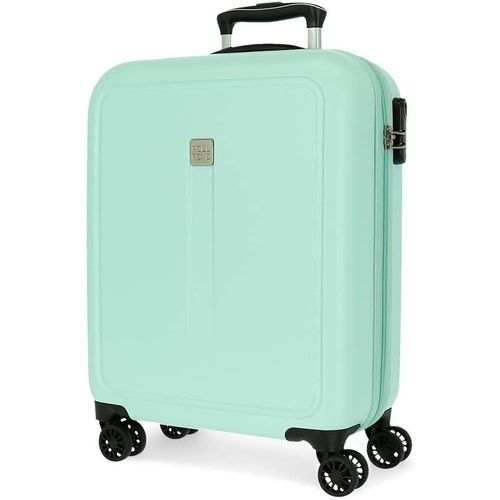 GOUTS ET COULEURSCambodge Valise De Cabine Verte 40 X 55 X 20 Cm Rigide Abs Fermeture À Combinaison Latérale 37 L 2,78 Kg 4 Roues Doubles Bagages À Main