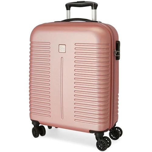 GOUTS ET COULEURSIndia Valise De Cabine Rose 40 X 55 X 20 Cm Rigide Abs Fermeture À Combinaison Latérale 37 L 2,62 Kg 4 Roues Doubles Bagages À Main