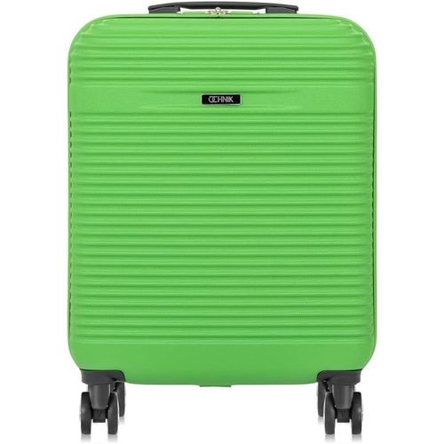 GOUTS ET COULEURSPetite Valise | Valise Rigide | Matière : Abs | Taille : S | Dimensions : 55X40X20 Cm | Volume : 33 Litres | 4 Roues | Haute Qualité | Vert