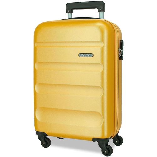 GOUTS ET COULEURSFlex Valise De Cabine Beige 35X55X20 Cm Bagages Main Air Europe Rigide Abs Fermeture À Combinaison Latérale 33L 2,78 Kgs 4 Roues Doubles, Beige, Talla Única, Valise De Cabine