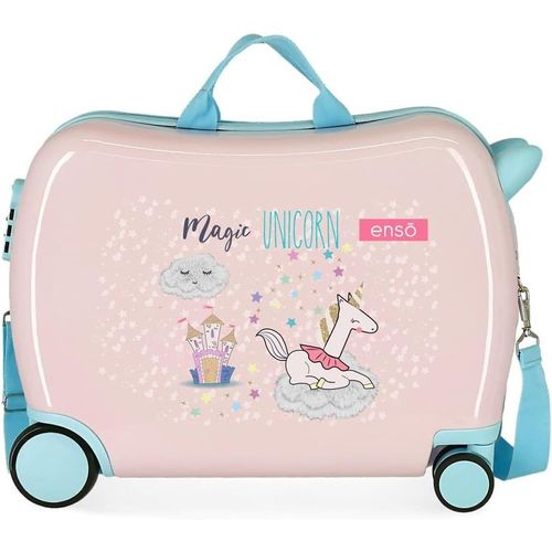 GOUTS ET COULEURSMagic Unicorn Valise Pour Enfant Rose 50 X 38 X 20 Cm Rigide Abs Fermeture À Combinaison Latérale 34 L 1,8 Kg 4 Roues Équipement À Main