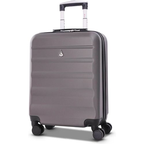 GOUTS ET COULEURS55X40X20 Ryanair Taille Maximale 40L Abs Cabine Bagage À Main Valise Rigide Légere À 4 Roulettes, Pour Easyjet, Lufthansa Et Plus