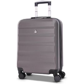 GOUTS ET COULEURS55X40X20 Ryanair Taille Maximale 40L Abs Cabine Bagage À Main Valise Rigide Légere À 4 Roulettes, Pour Easyjet, Lufthansa Et Plus